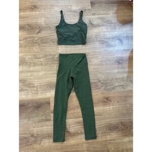 Green TNA Action Aritzia Set